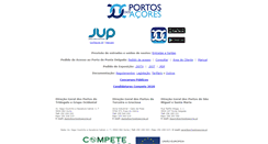 Desktop Screenshot of portosdosacores.pt